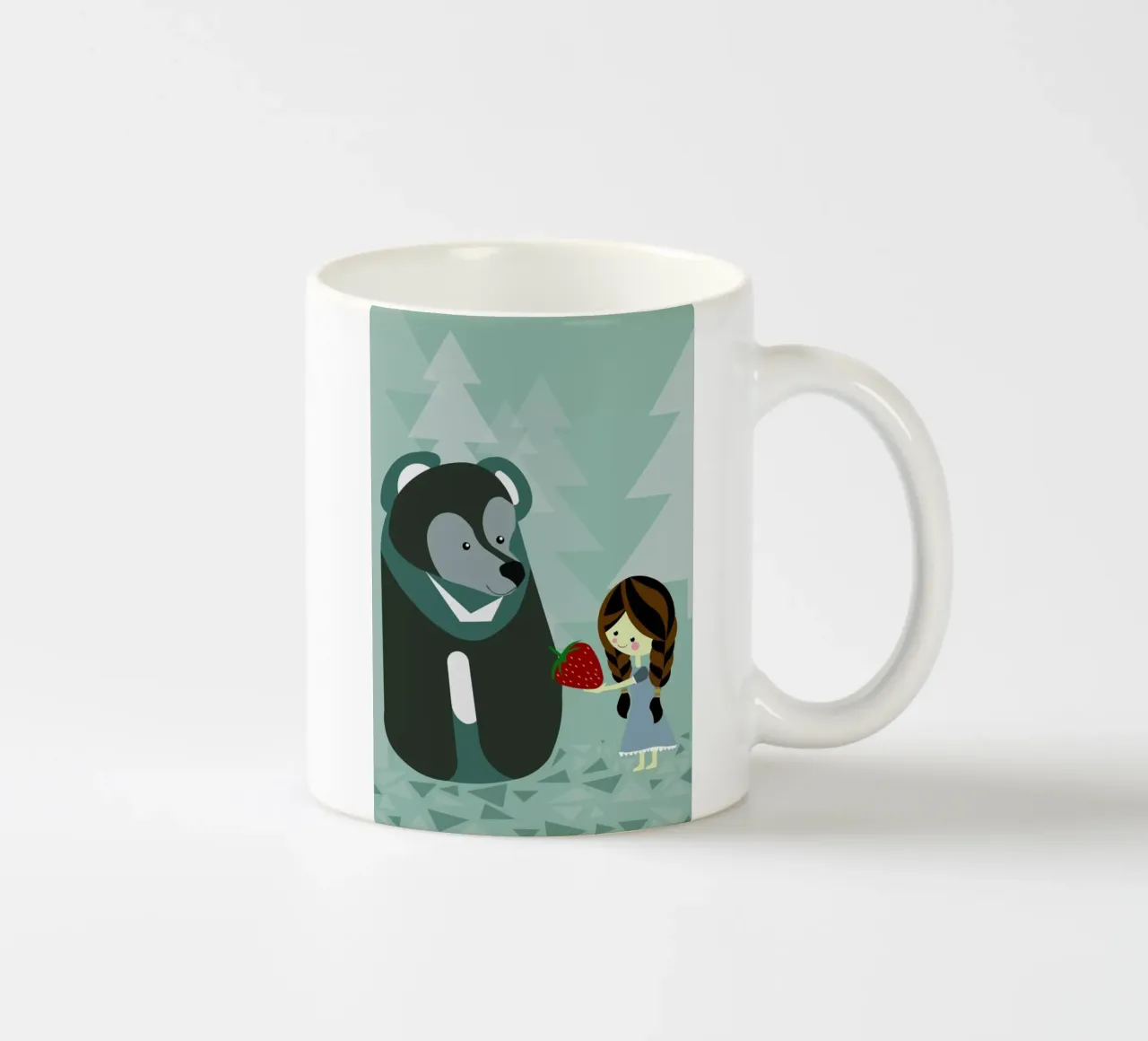 Erdbär tazza in ceramica da Sabrina Ziegenhorn
