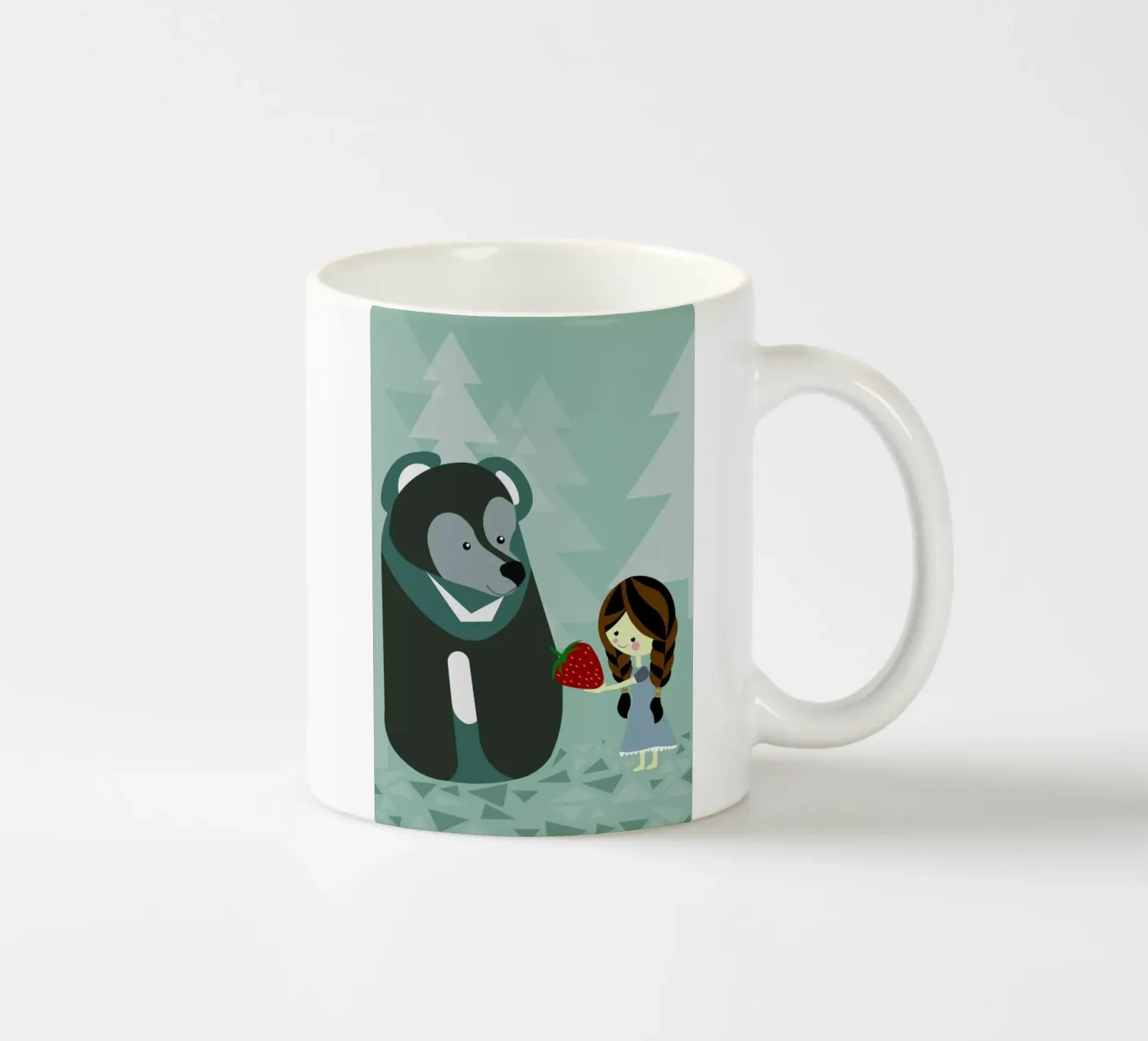 Erdbär ceramic mug by Sabrina Ziegenhorn