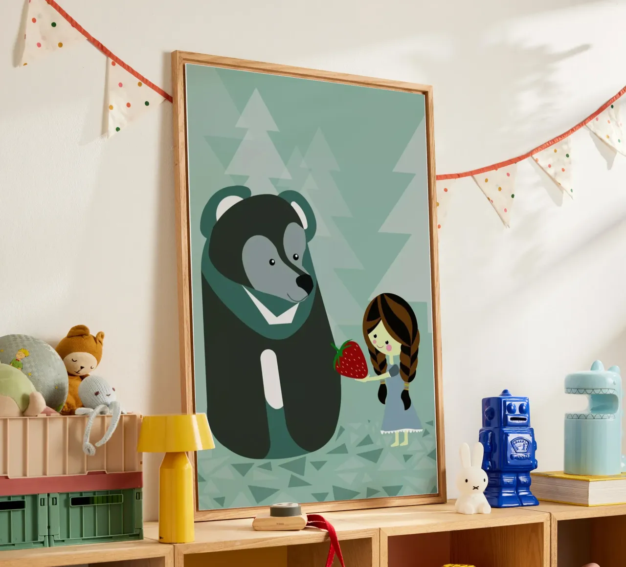 Erdbär plexiglass da Sabrina Ziegenhorn