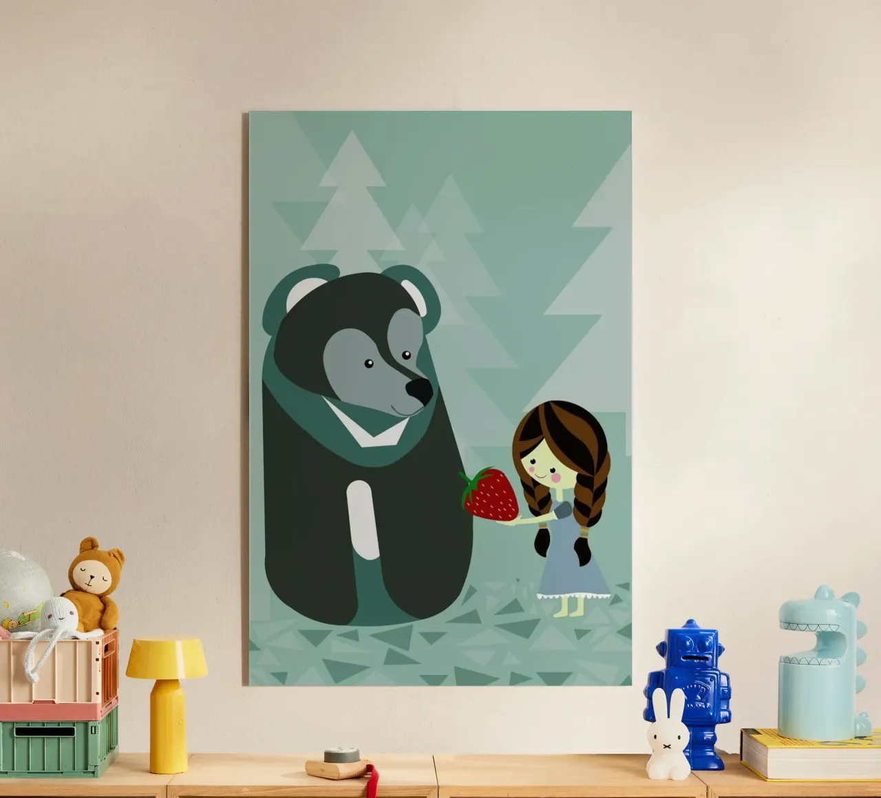 Erdbär plexiglass da Sabrina Ziegenhorn