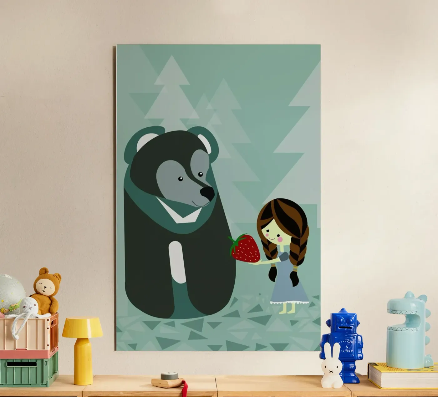 Erdbär pannello forex da Sabrina Ziegenhorn