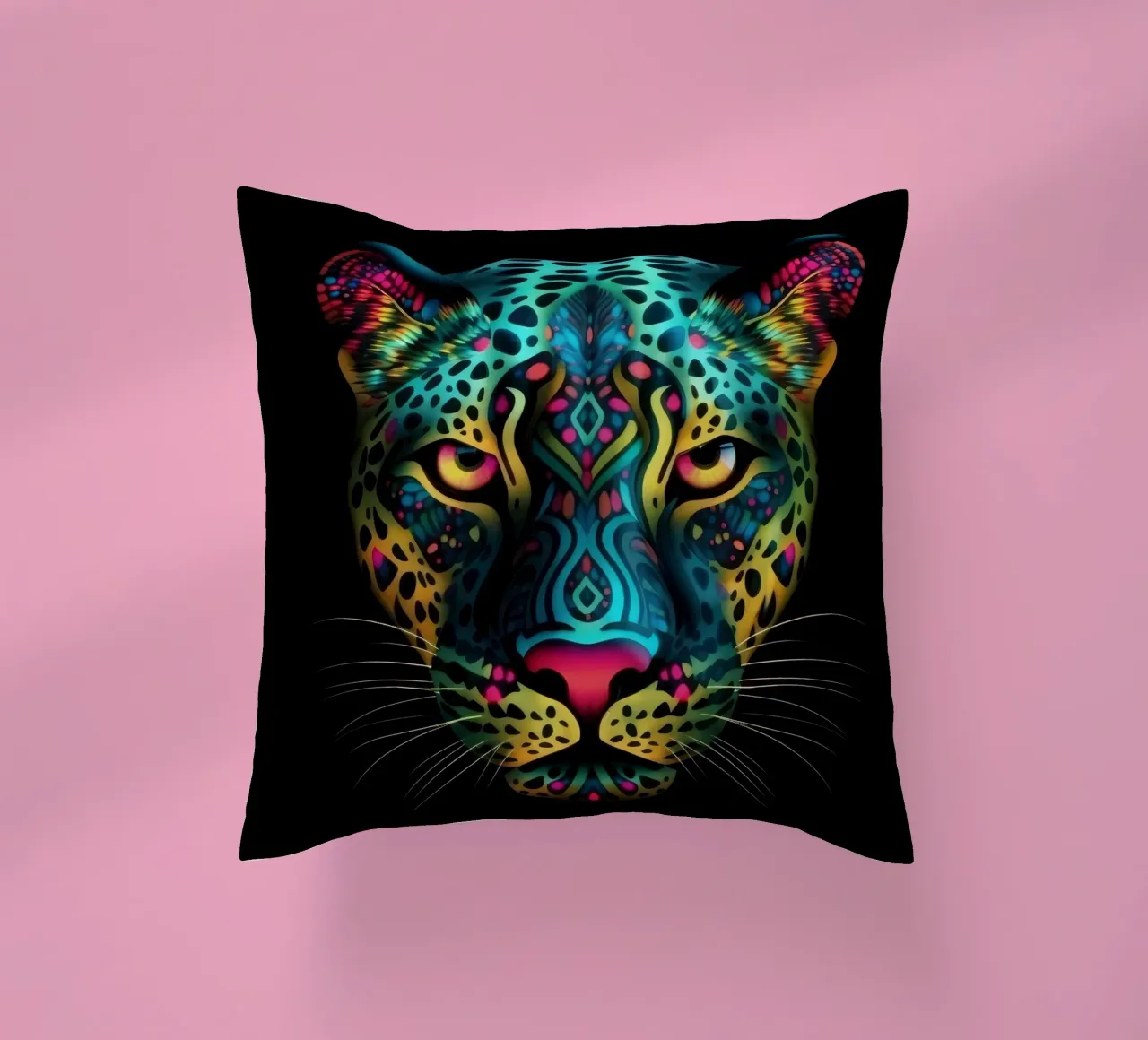 Tatoo Leopardo cuscino da Animal Portraits