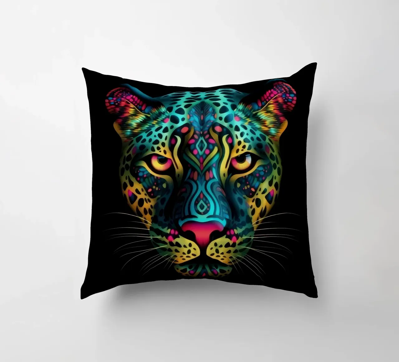 Tatoo Leopardo cuscino da Animal Portraits