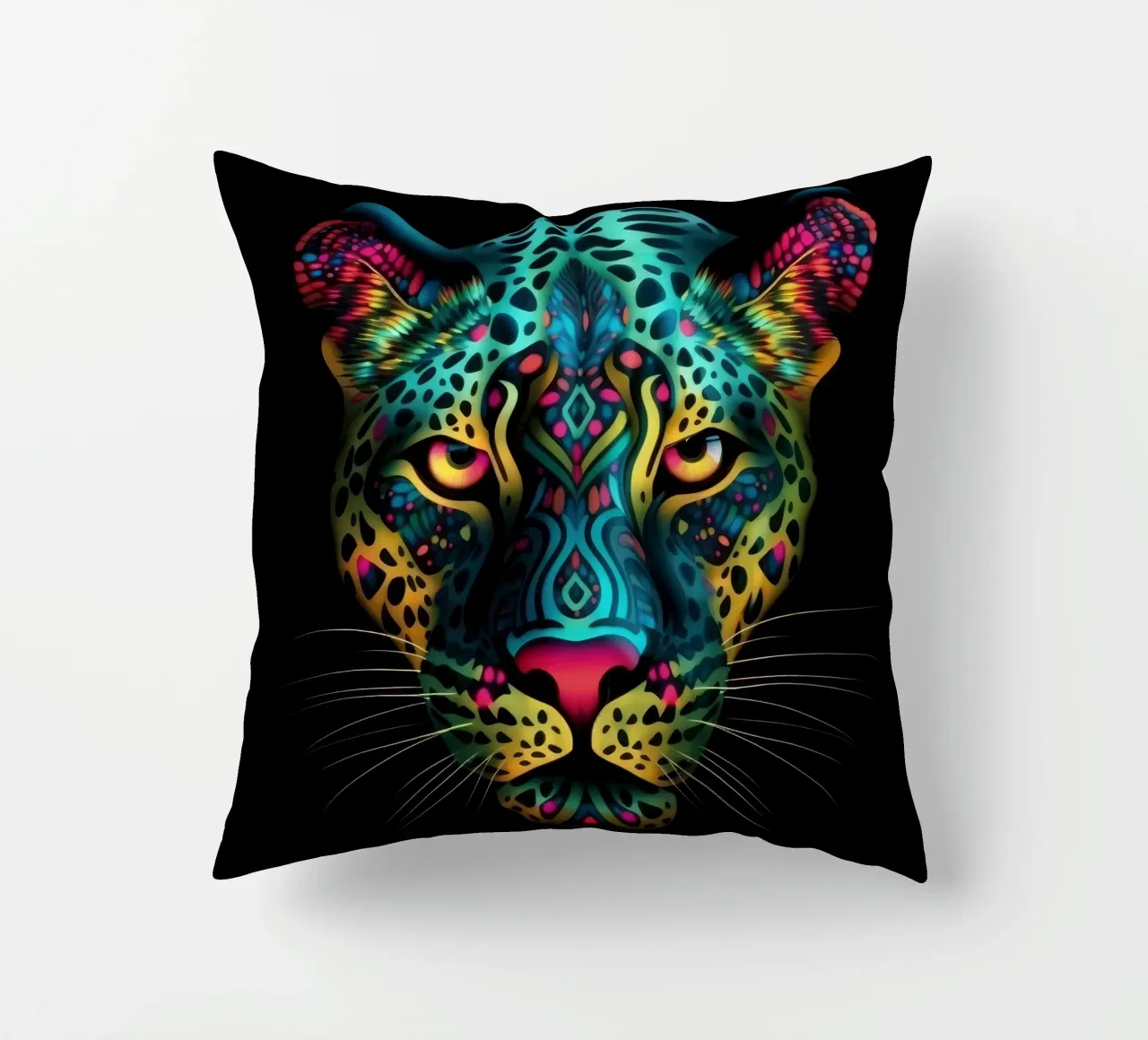 Tatoo Leopardo cuscino da Animal Portraits