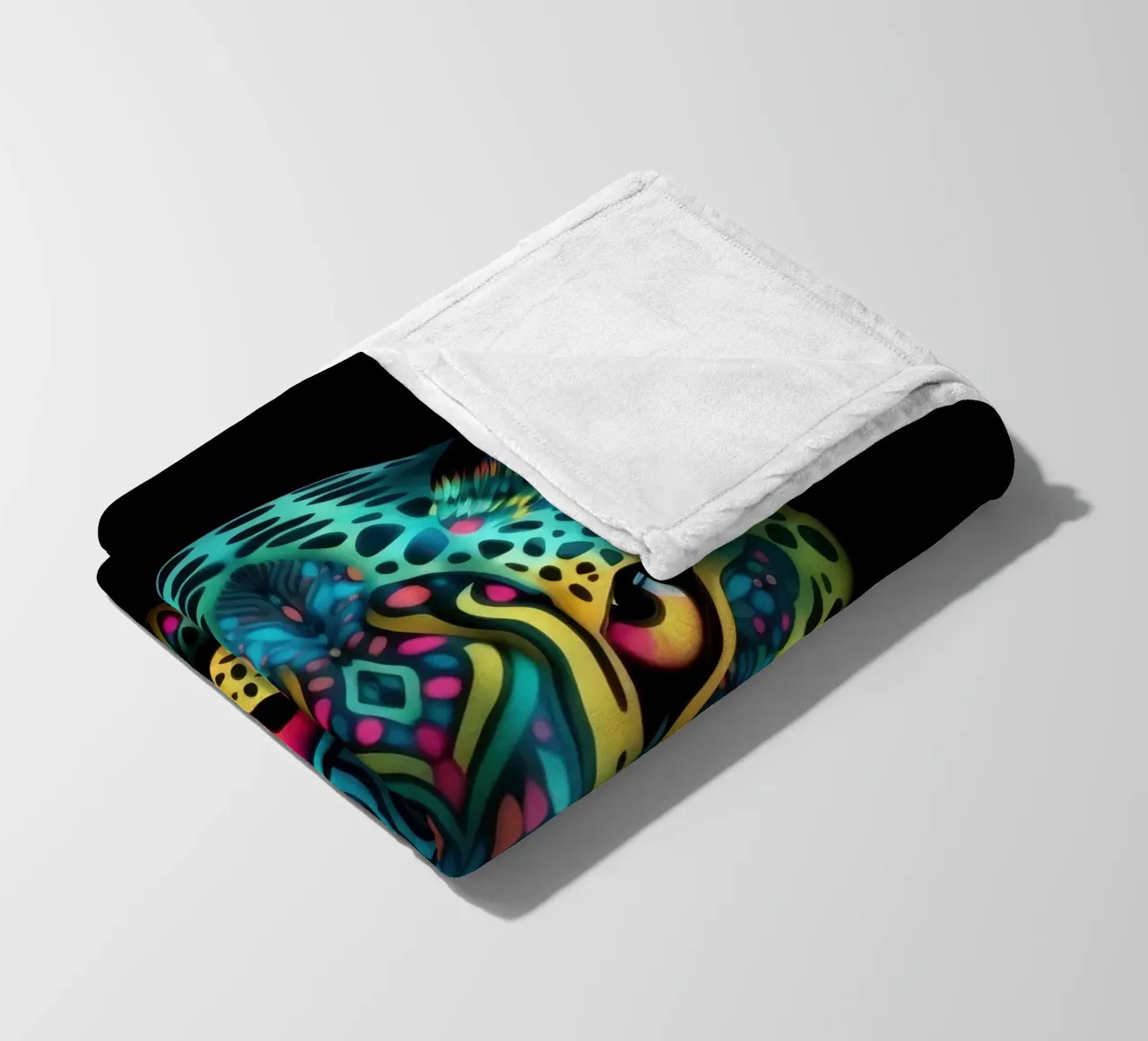 Tatoo Leopardo coperta in pile da Animal Portraits