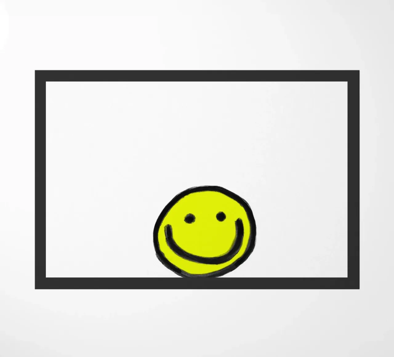 Smiley white zerbino da Hej Ibiza by Ute Arnold