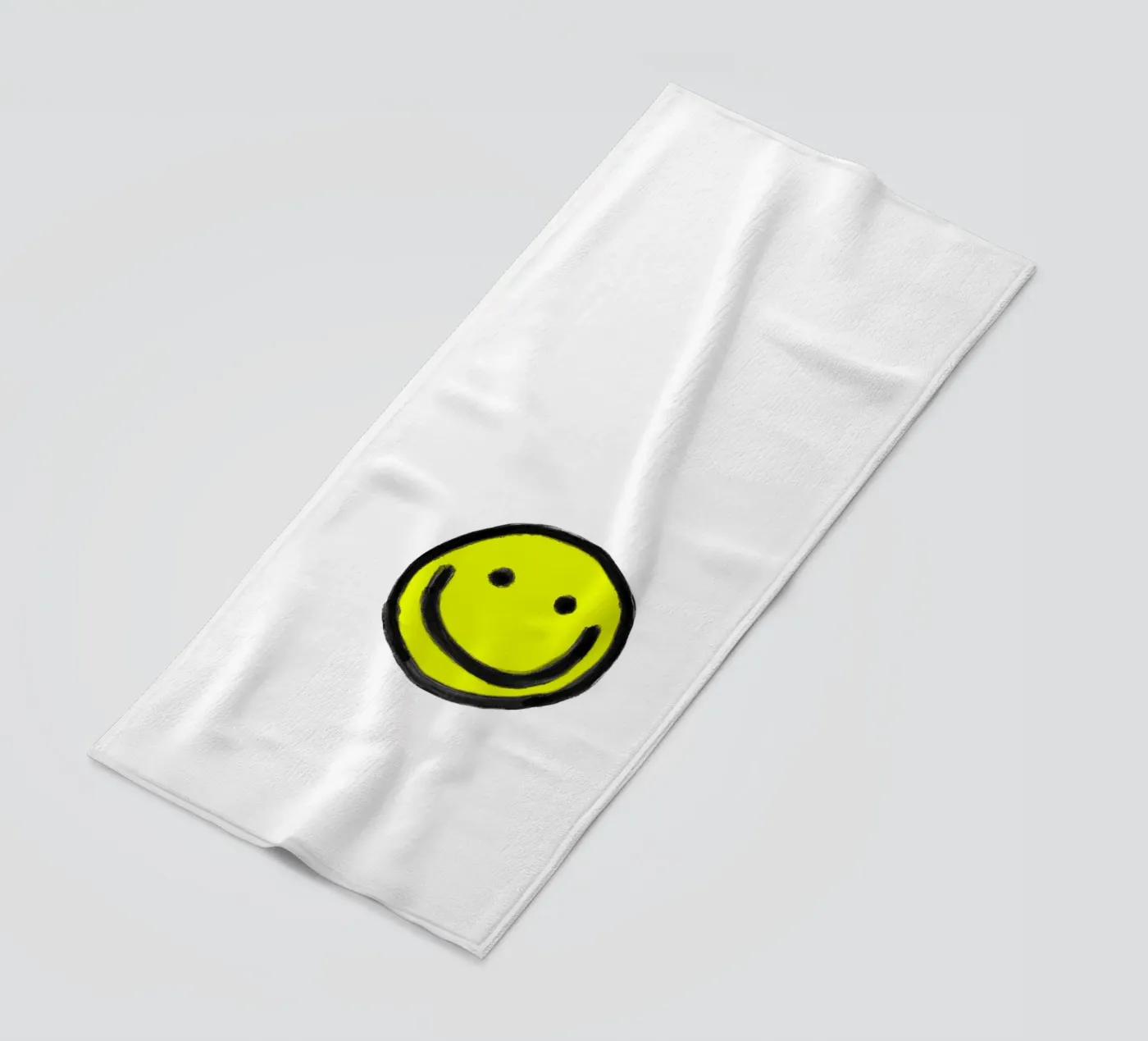 Smiley white telo mare da Hej Ibiza by Ute Arnold