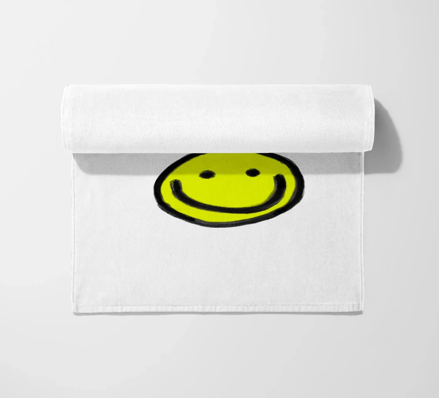 Smiley white telo mare da Hej Ibiza by Ute Arnold