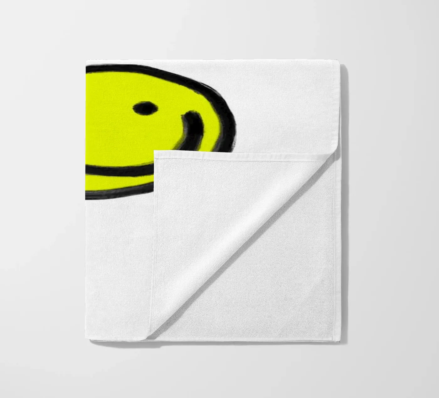 Smiley white telo mare da Hej Ibiza by Ute Arnold