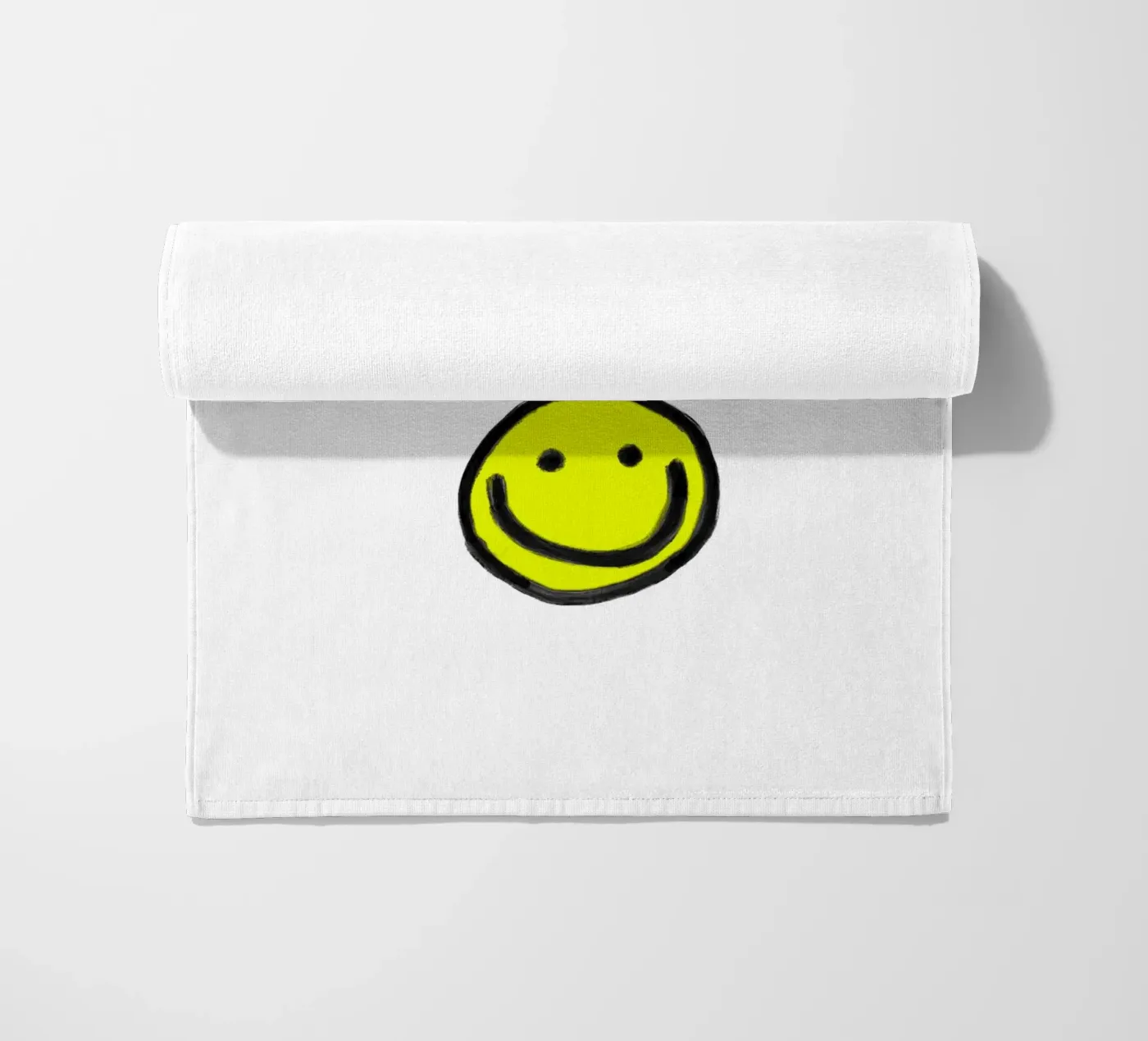 Smiley white telo mare da Hej Ibiza by Ute Arnold