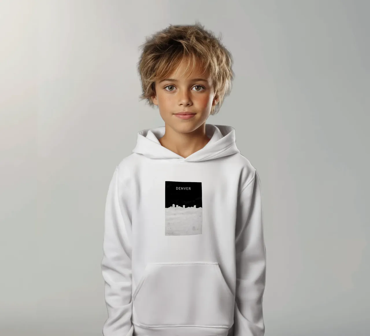 Denver Colorado kids hoodie by Travelstudio