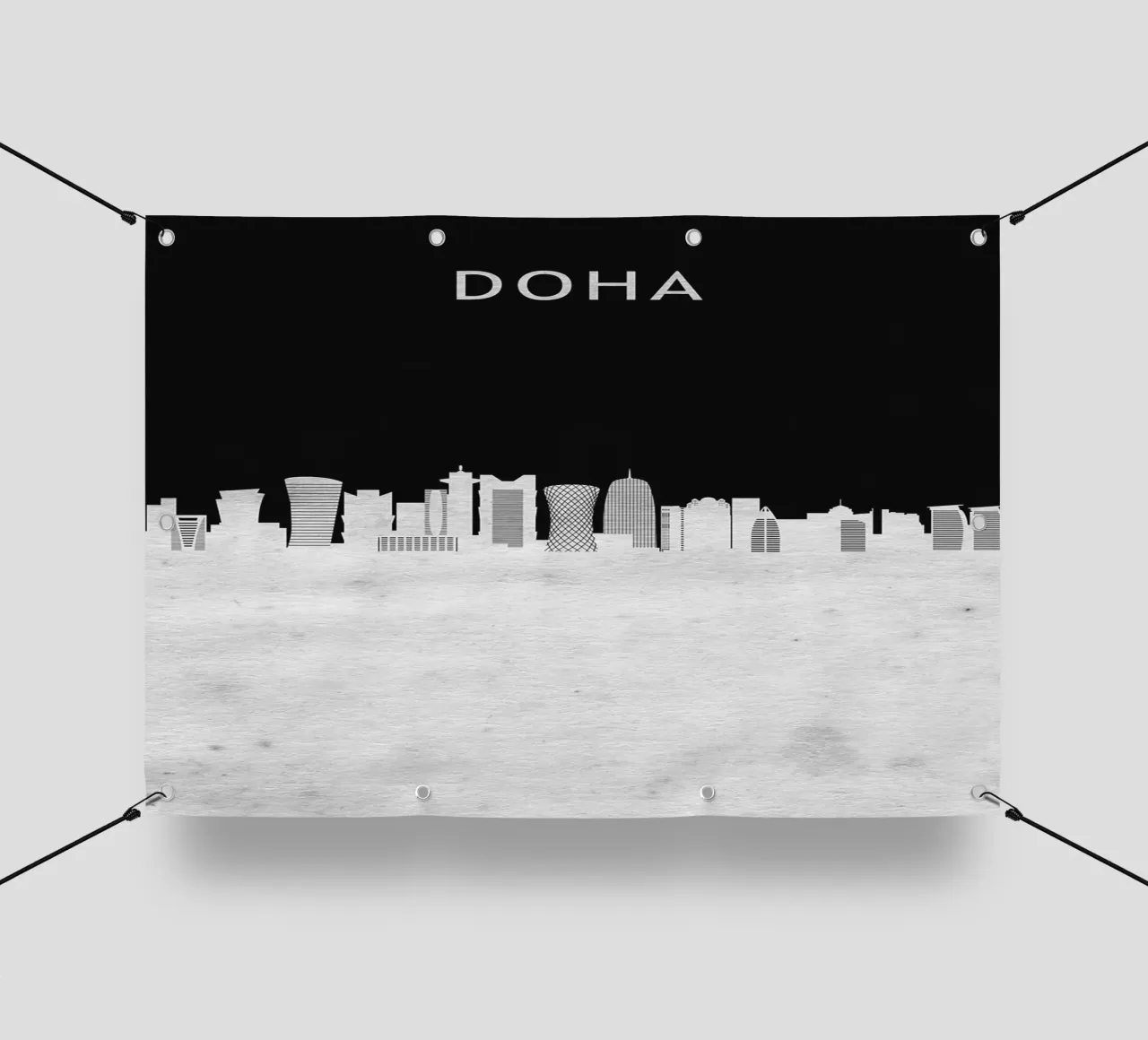 Doha Qatar telo in pvc da Travelstudio