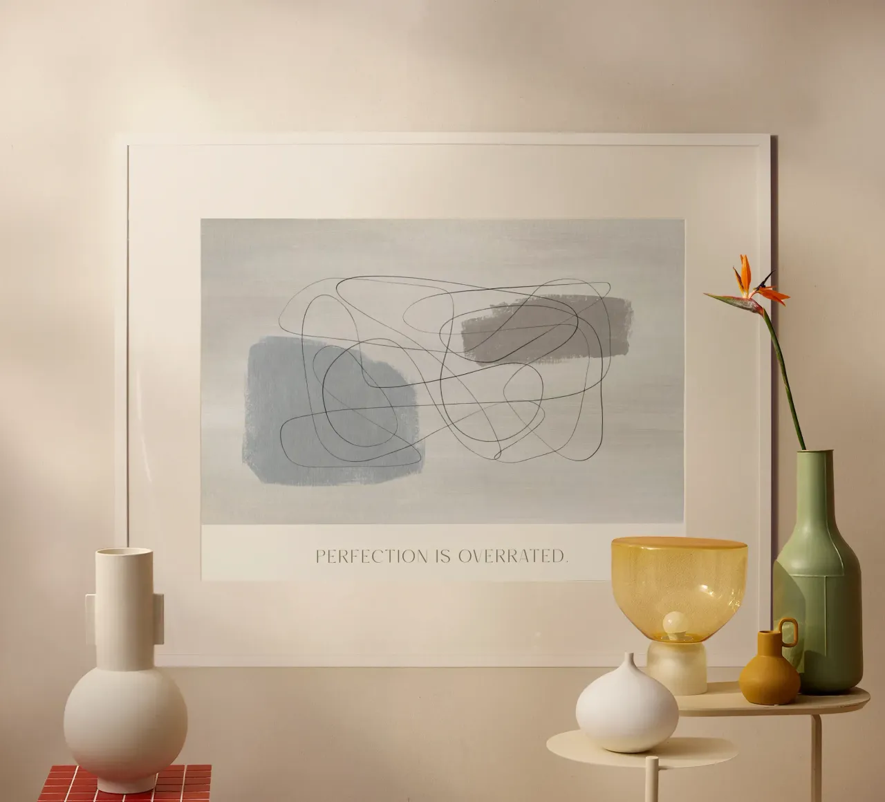 Perfection Is Overrated poster da treechild