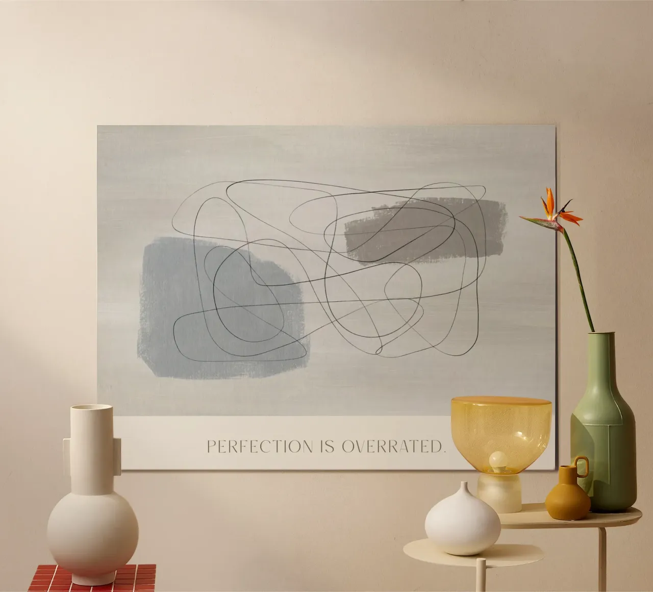 Perfection Is Overrated poster da treechild