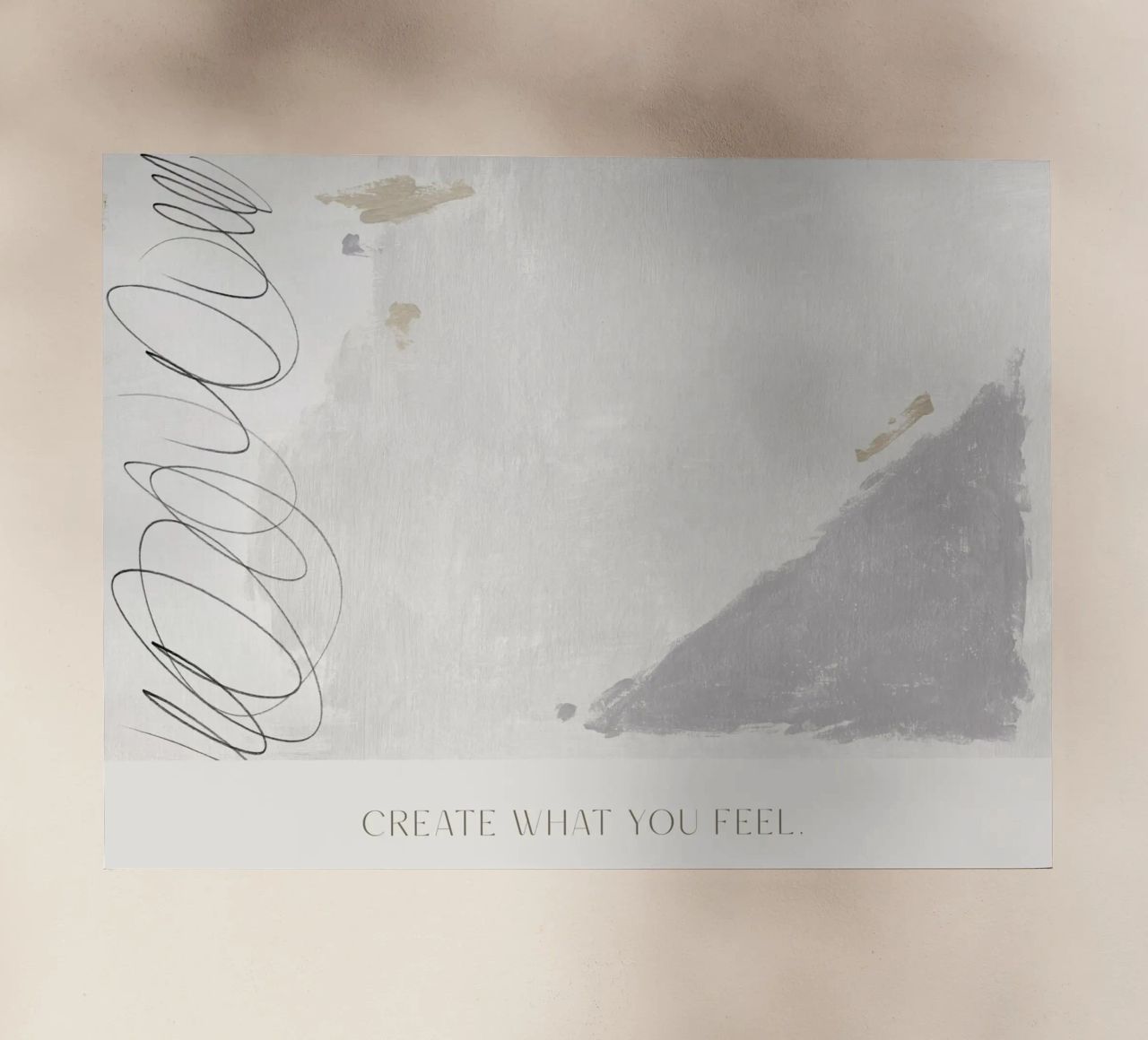 Create What You Feel pellicola backlit da treechild