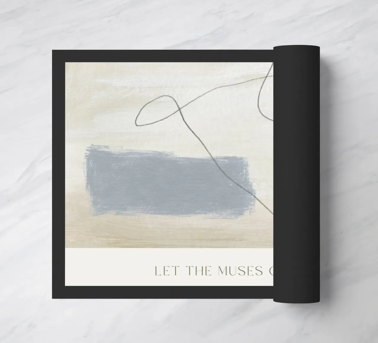 Let The Muses Guide You deurmat van treechild
