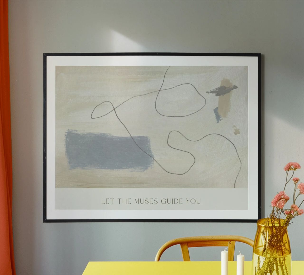 Let The Muses Guide You poster van treechild