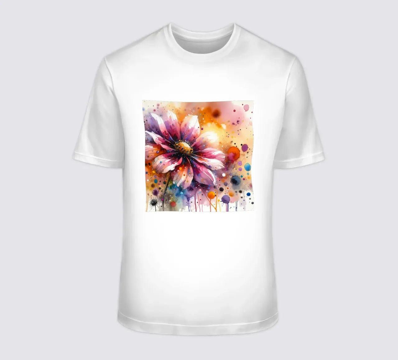 Fiducia in fiore t-shirt da Chromatic Fusion Studio