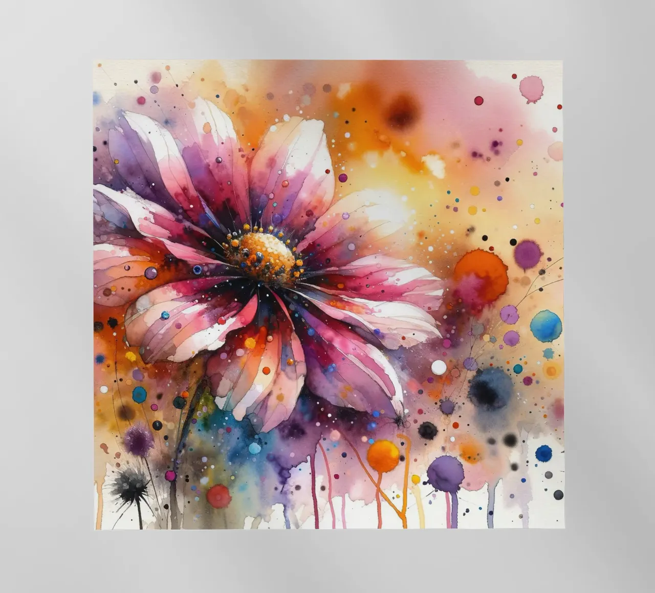Fiducia in fiore pellicola backlit da Chromatic Fusion Studio
