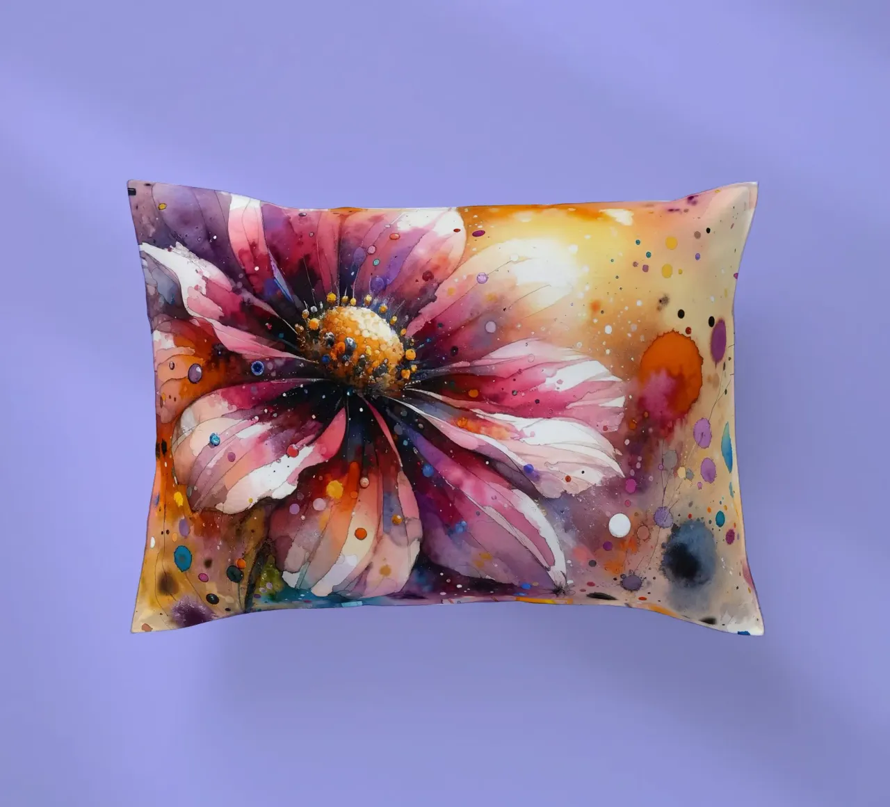 Fiducia in fiore cuscino da Chromatic Fusion Studio