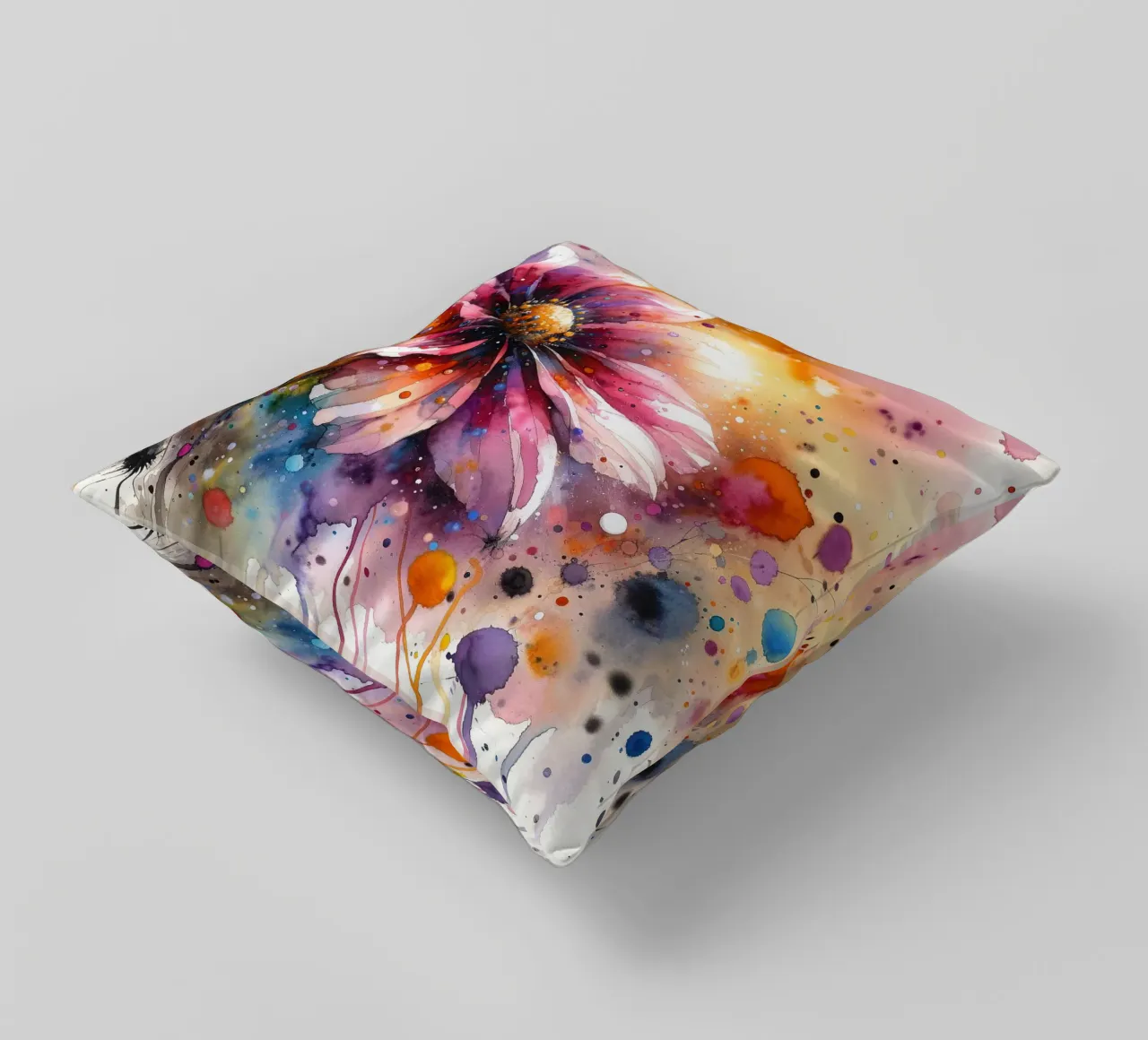 Fiducia in fiore cuscino da Chromatic Fusion Studio