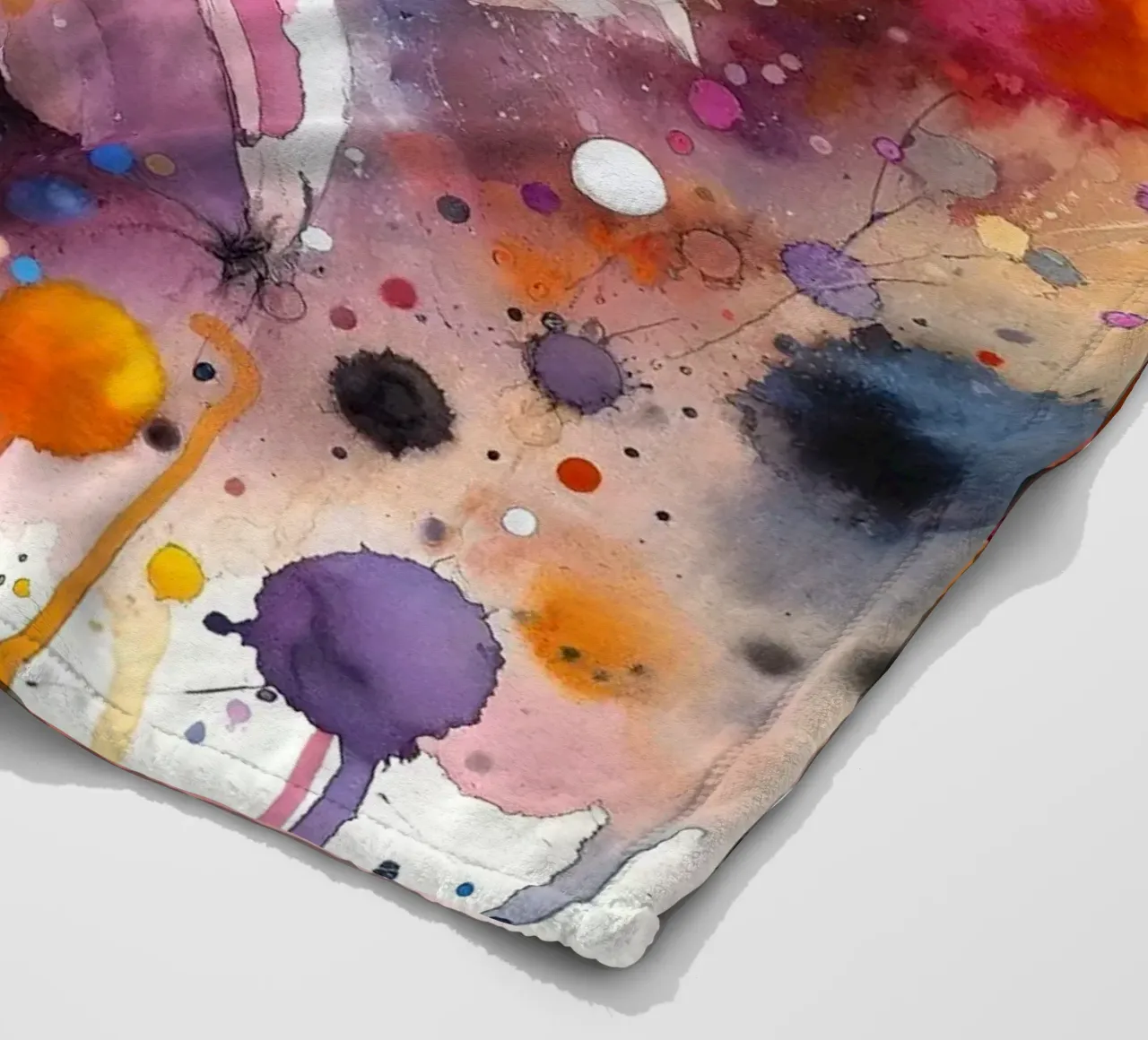 Fiducia in fiore coperta in pile da Chromatic Fusion Studio