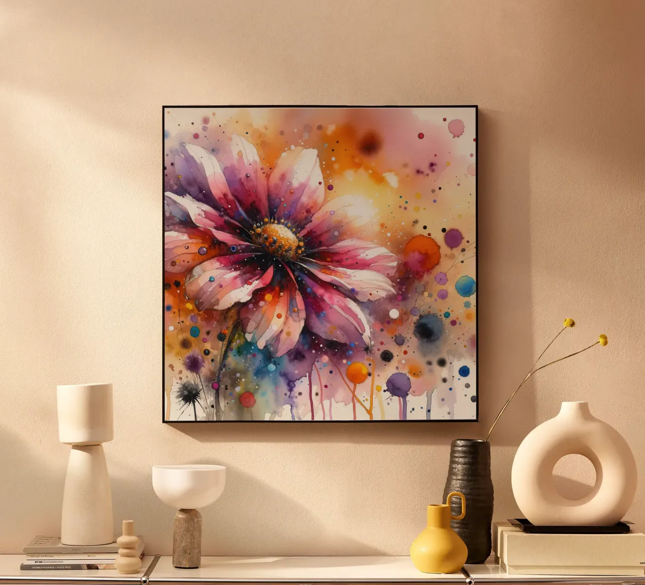 Fiducia in fiore plexiglass da Chromatic Fusion Studio