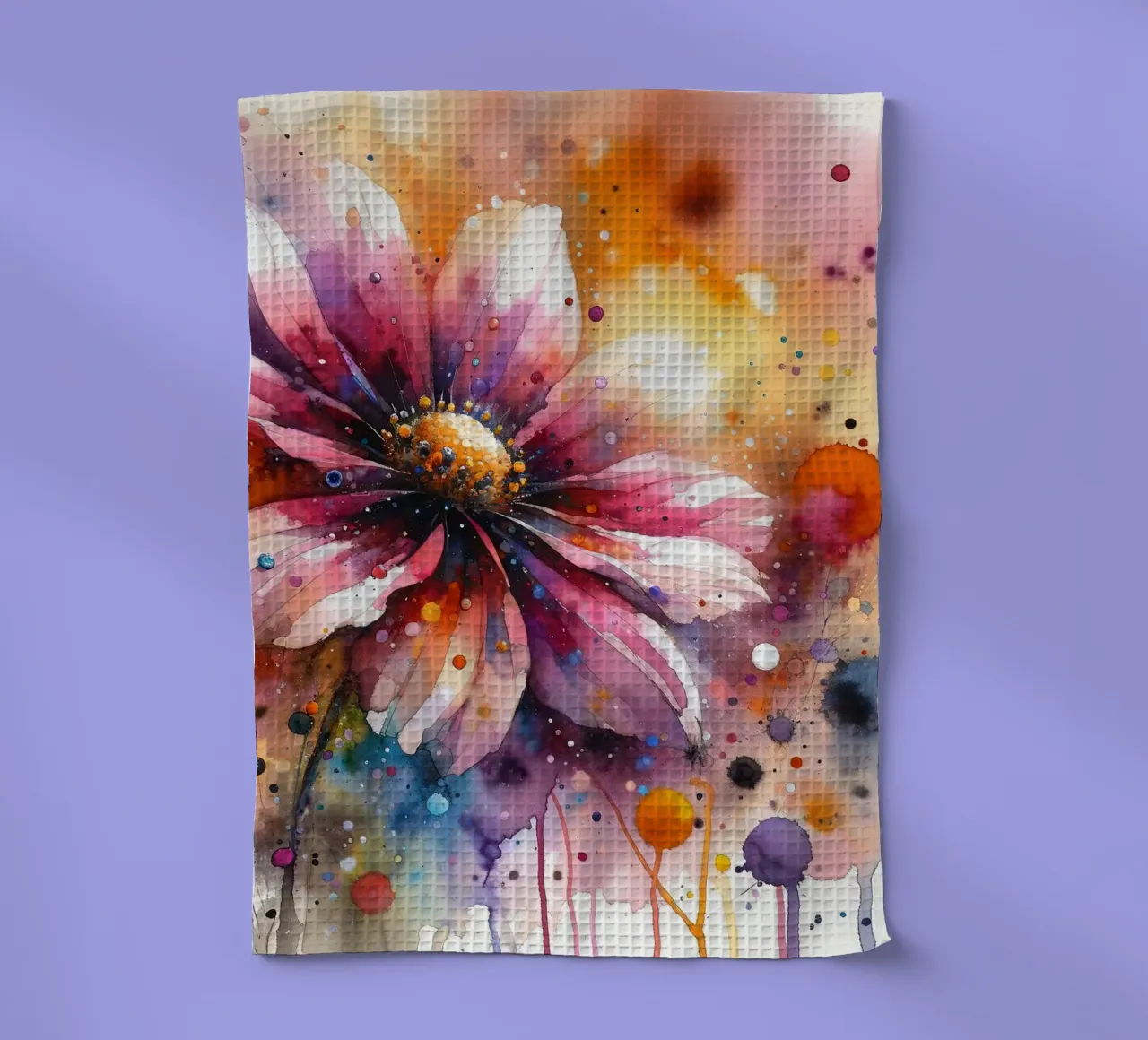 Fiducia in fiore canovaccio da cucina da Chromatic Fusion Studio