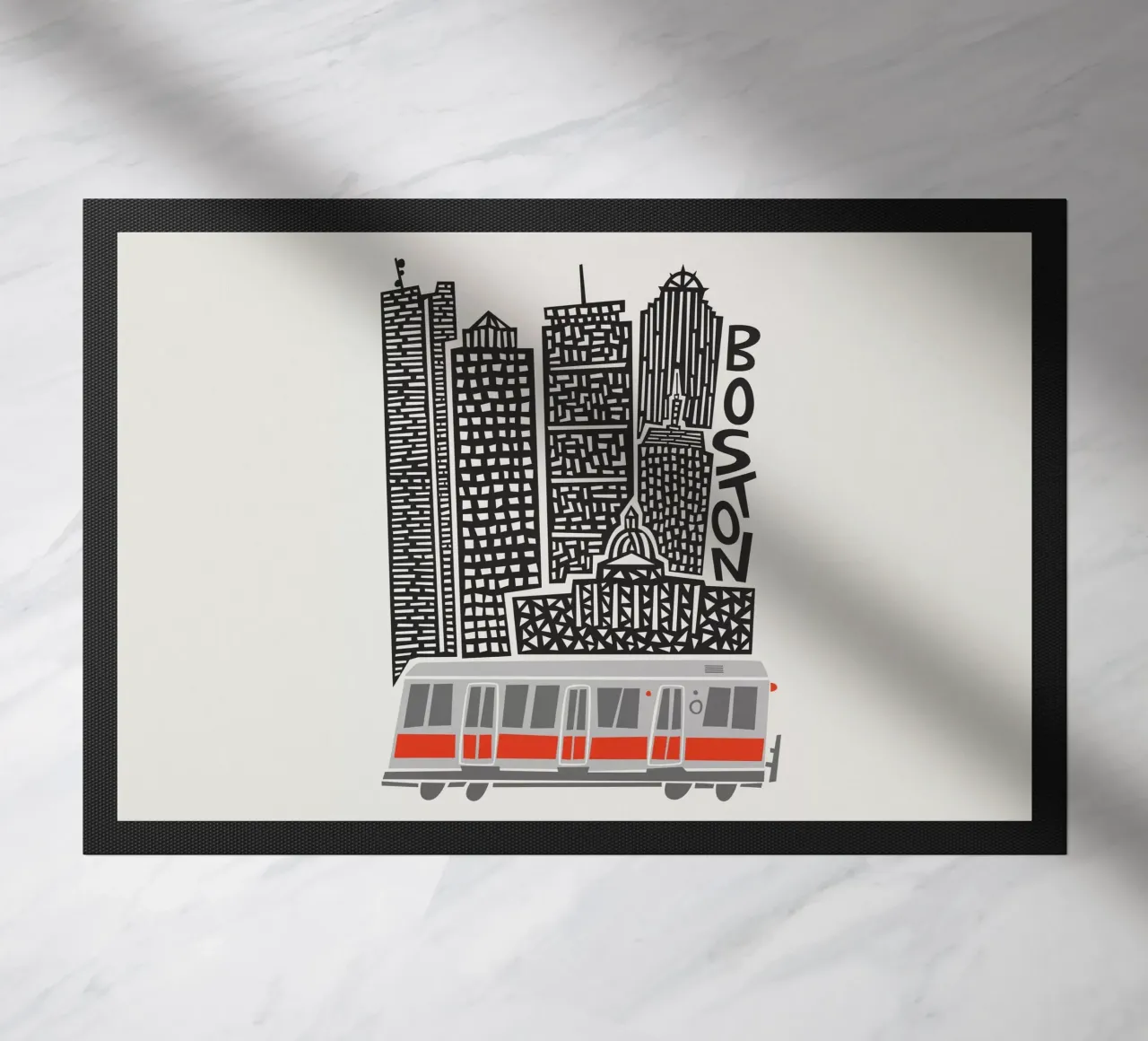 Boston deurmat van Fox & Velvet