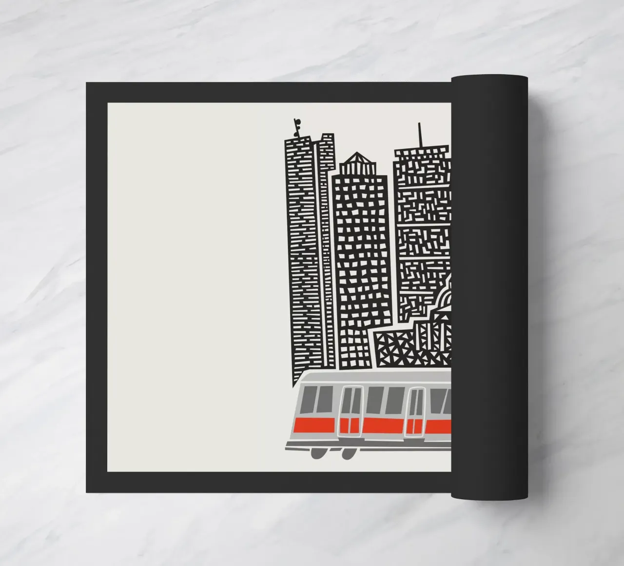 Boston deurmat van Fox & Velvet