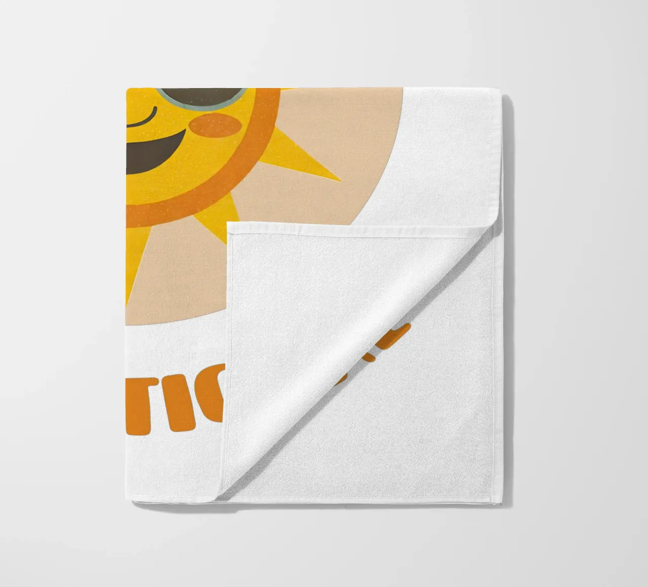 Feeling sunsational - cute & funny pun for sunny days telo mare da Punderful Day