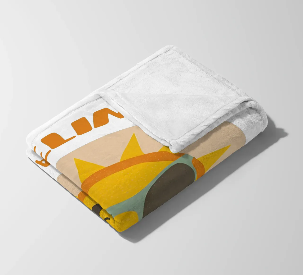 Feeling sunsational - cute & funny pun for sunny days coperta in pile da Punderful Day