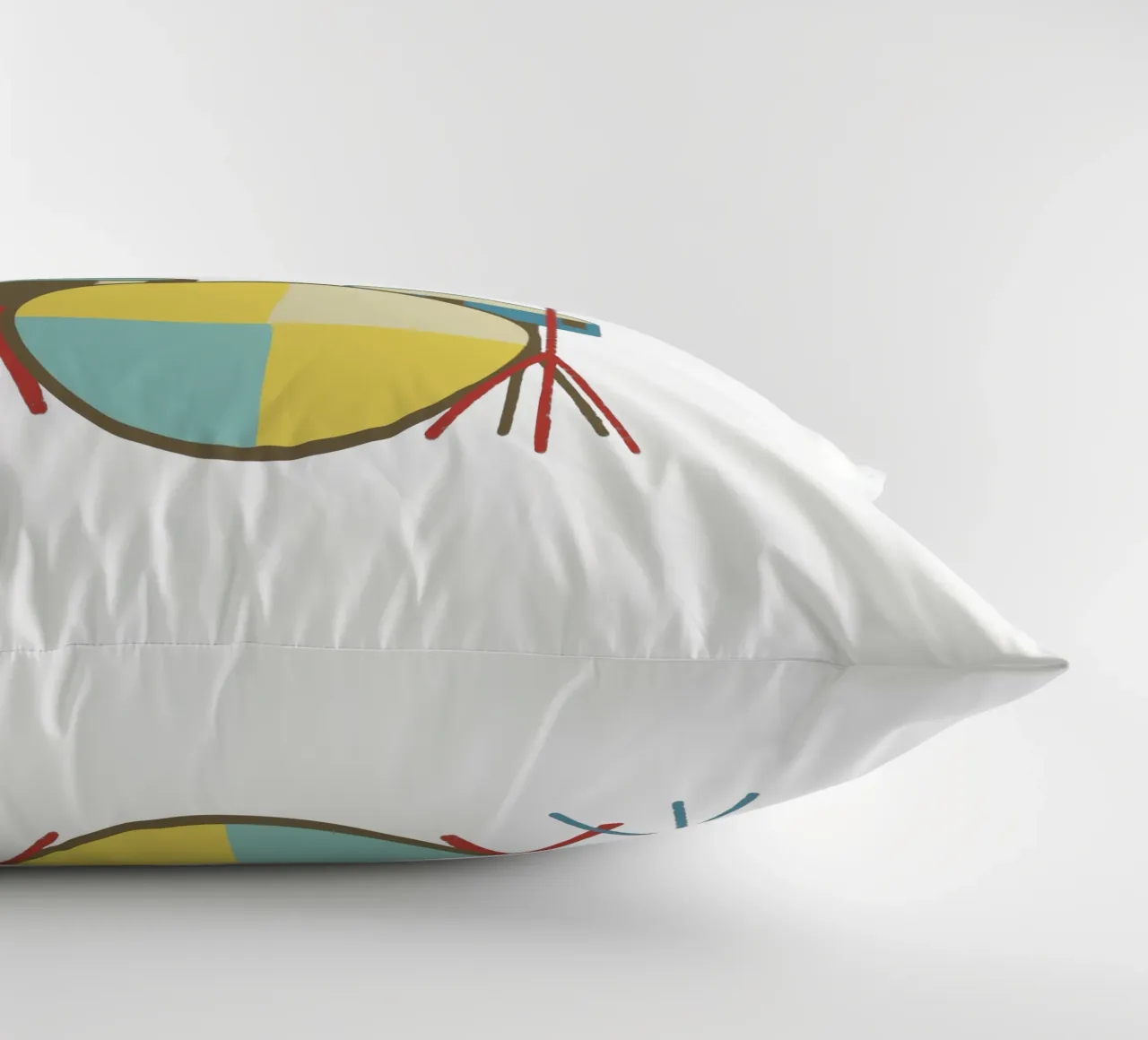 Drum it- minimalistisches Schlagzeug Design cuscino da Christiane Luz Creativum
