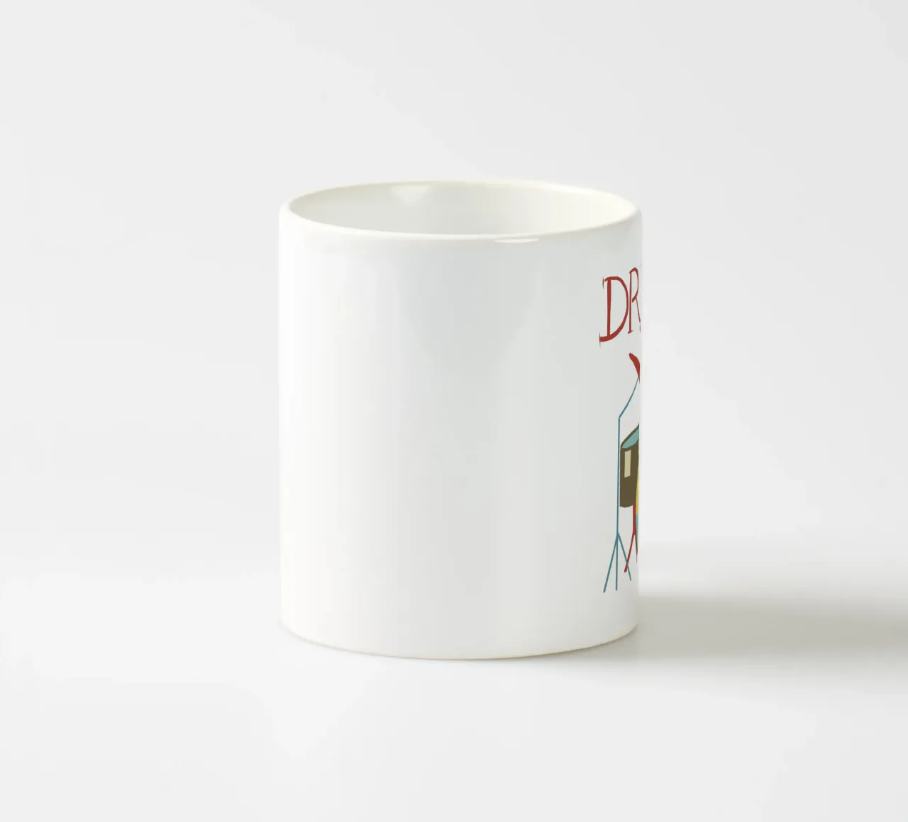 Drum it- minimalistisches Schlagzeug Design tazza in ceramica da Christiane Luz Creativum