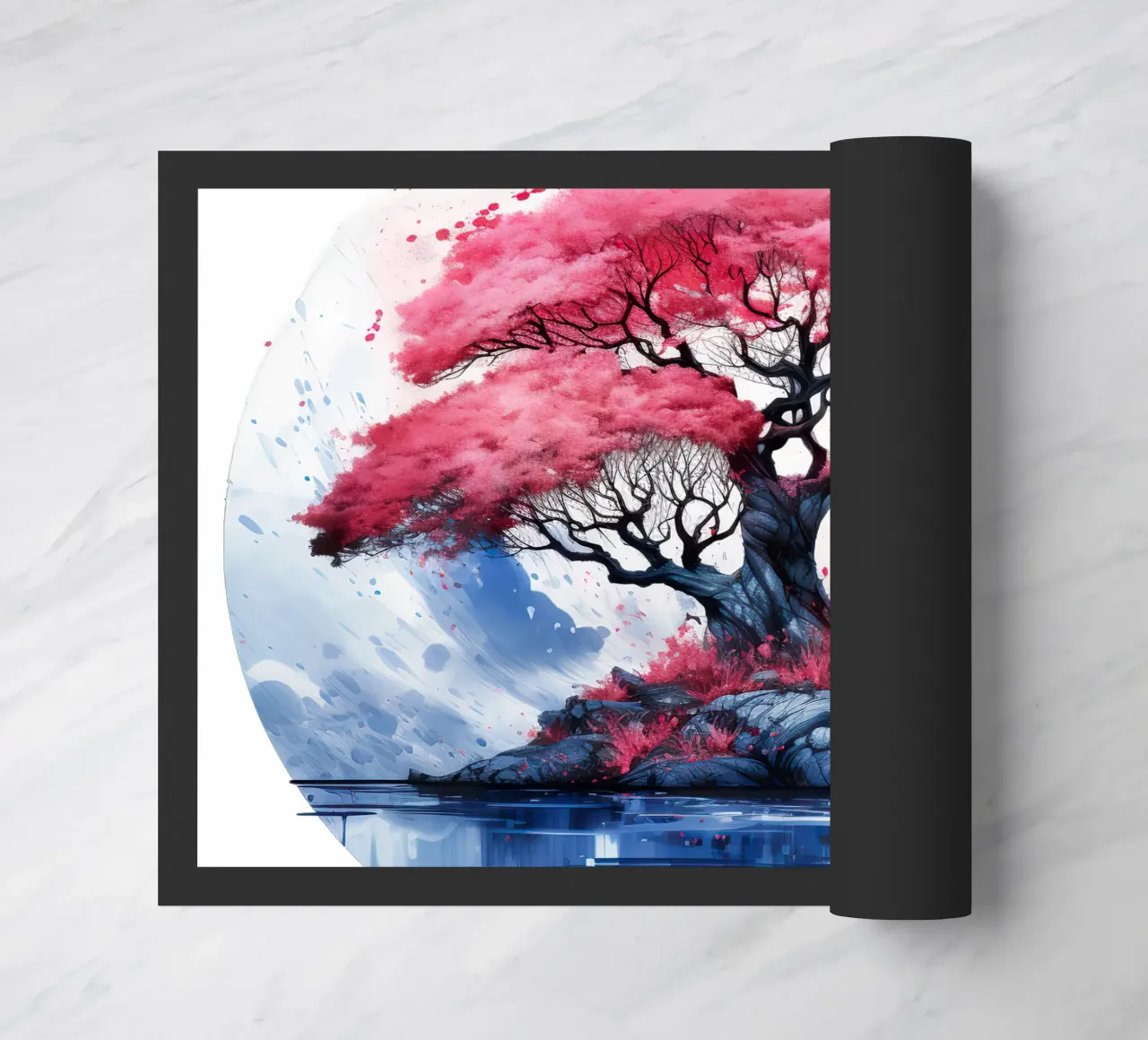 Albero della vita colorato zerbino da Spiritual Touch