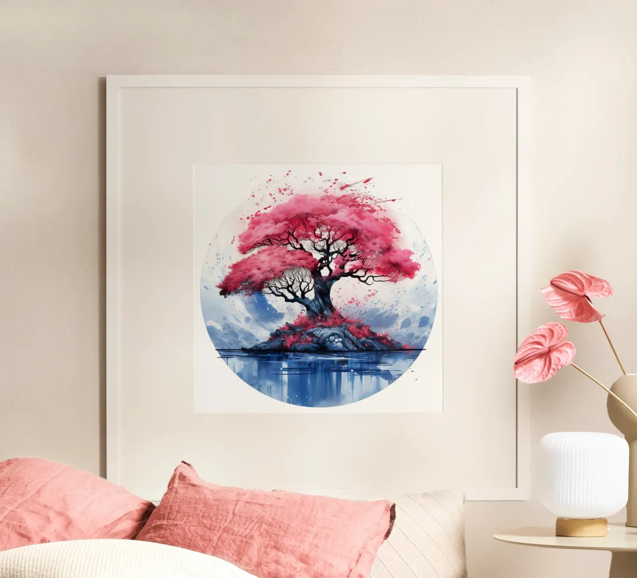 Albero della vita colorato poster da Spiritual Touch