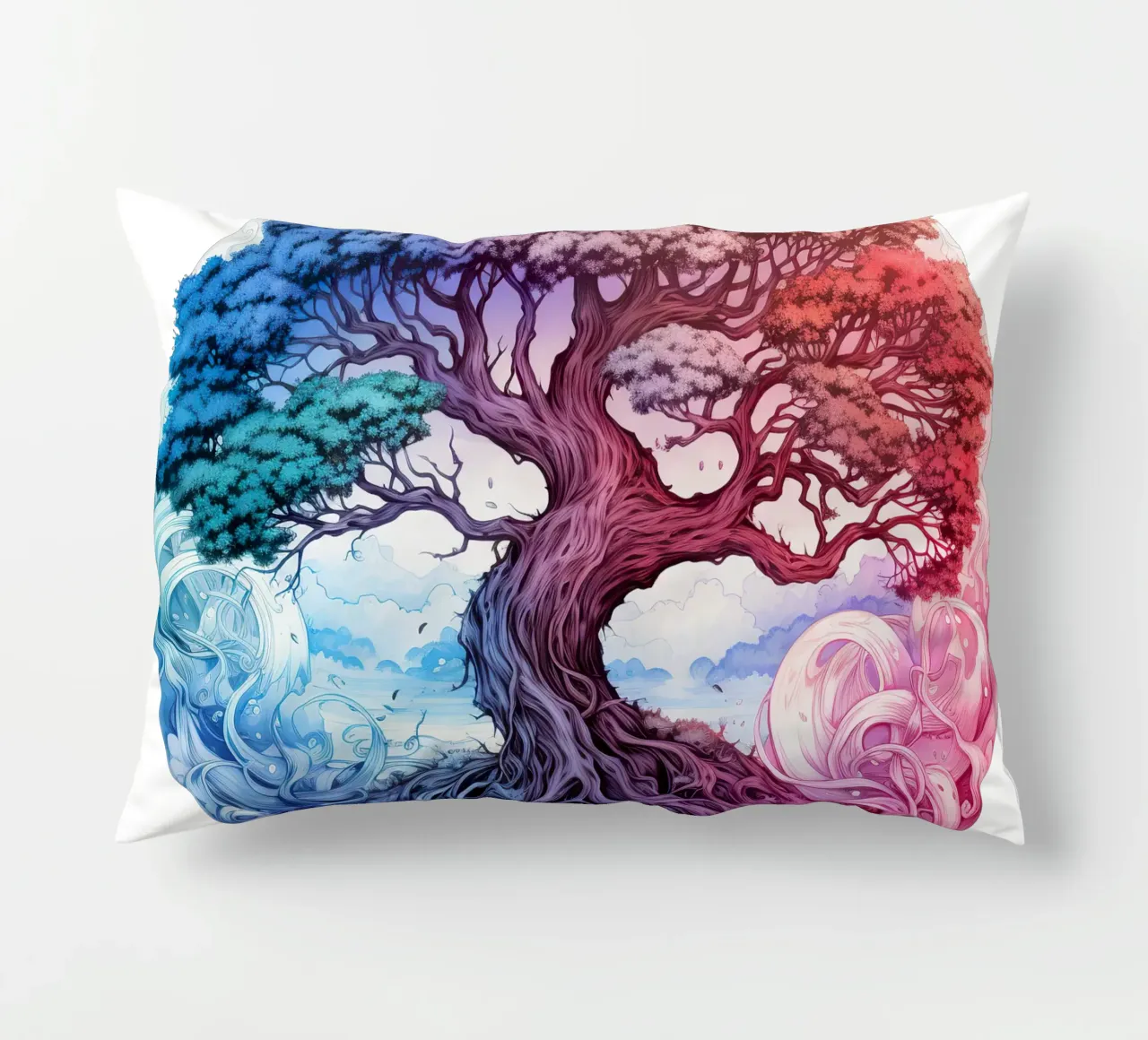 Albero della vita colorato cuscino da Spiritual Touch