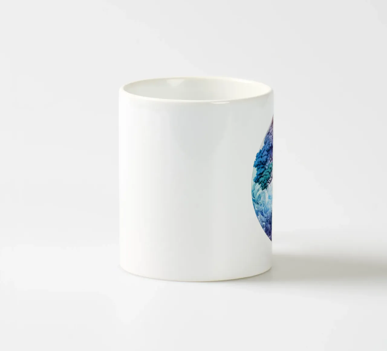 Albero della vita colorato tazza in ceramica da Spiritual Touch