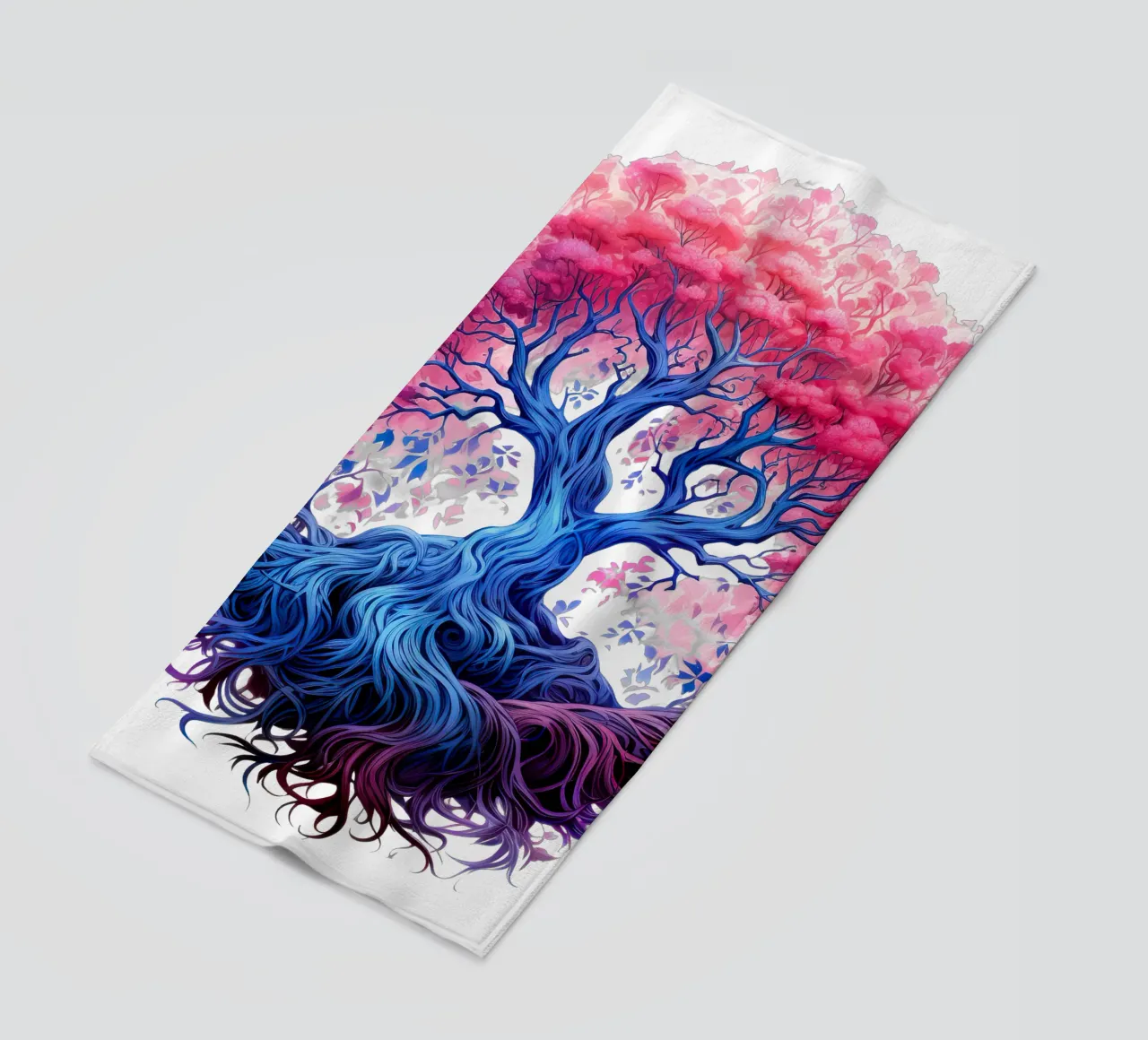 Albero della vita colorato telo mare da Spiritual Touch