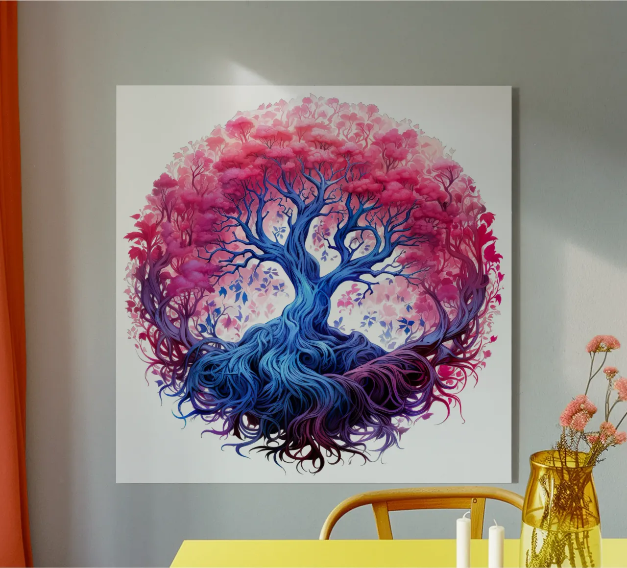 Albero della vita colorato plexiglass da Spiritual Touch