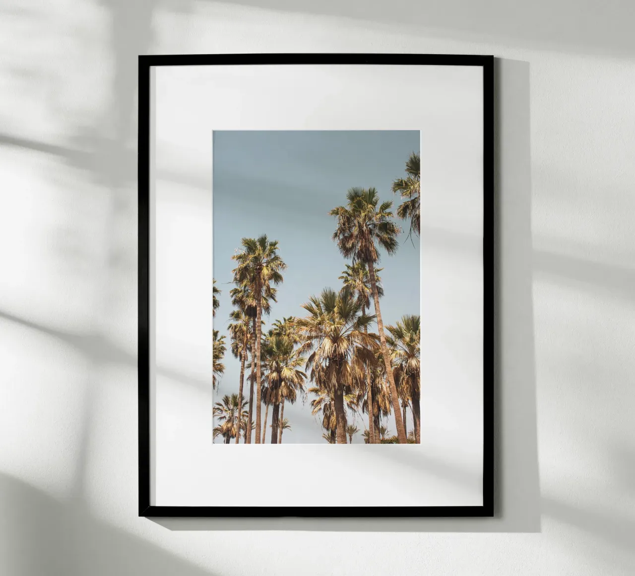 LA Palm Trees By the Beach II carta hahnemühle da Victoria Frost