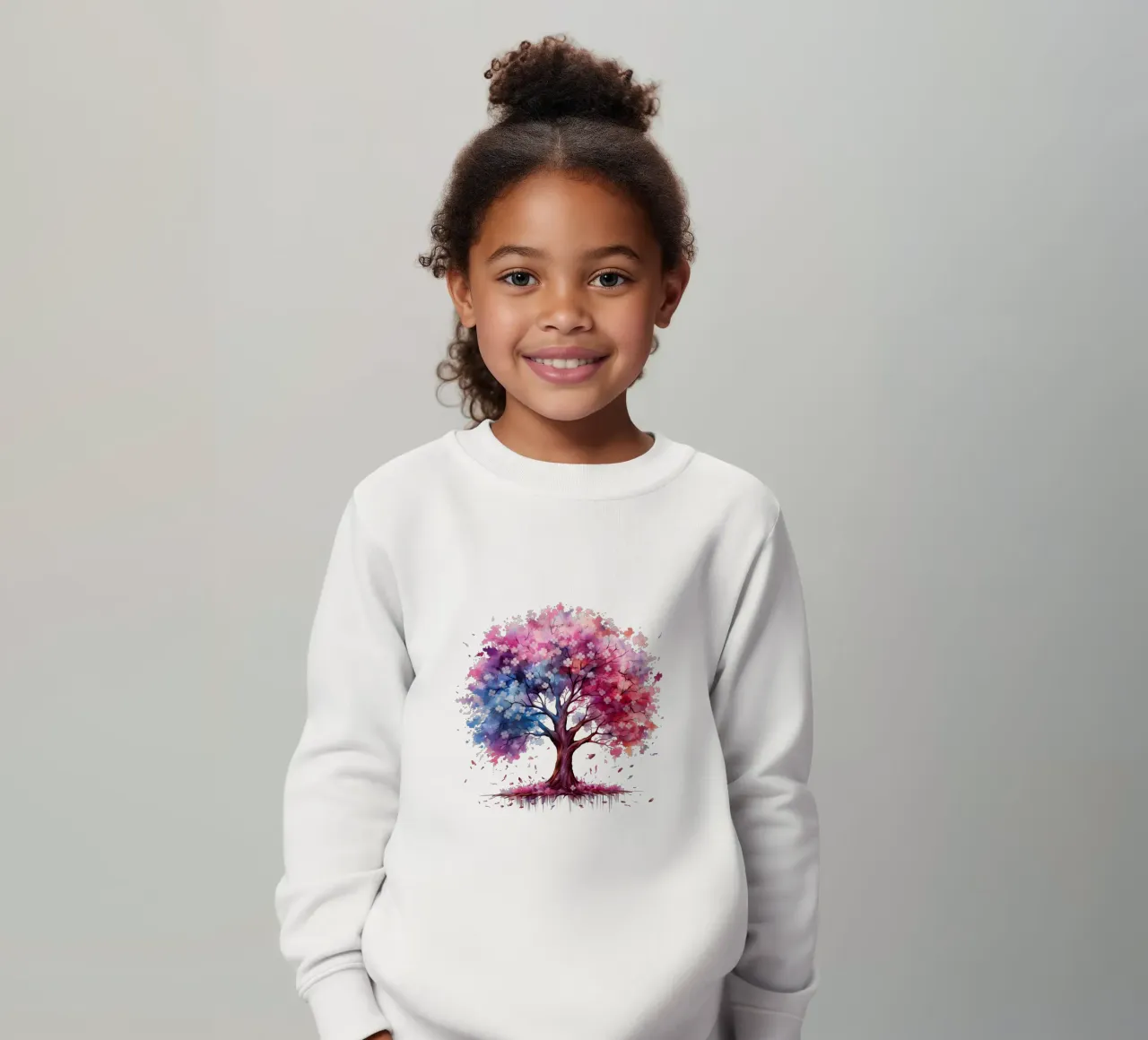 Albero della vita colorato felpa bambino da Spiritual Touch