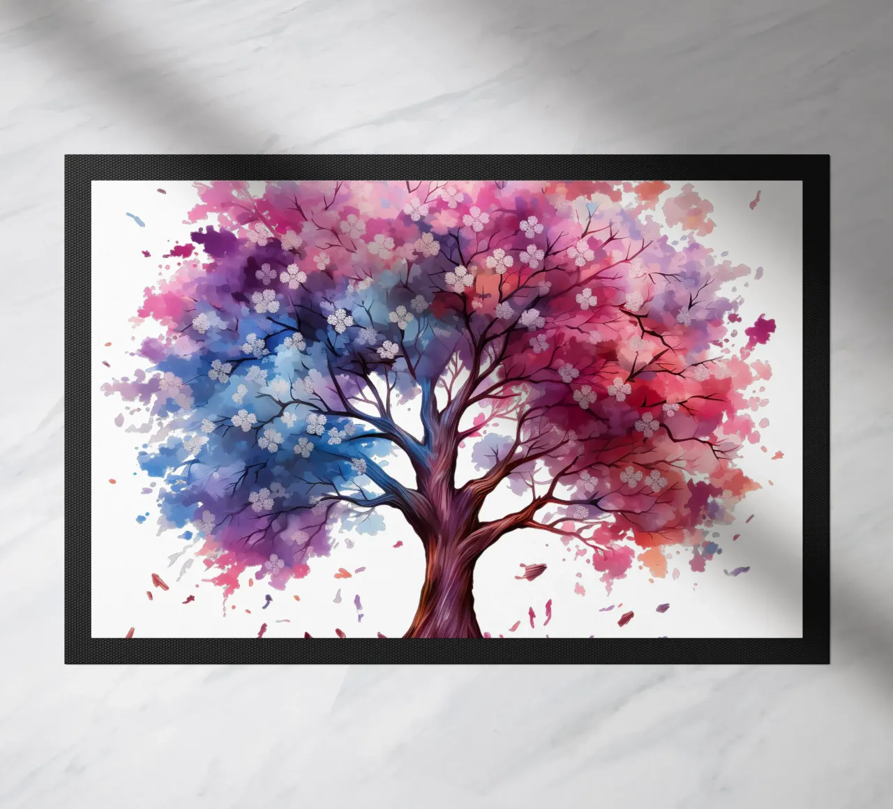 Albero della vita colorato zerbino da Spiritual Touch
