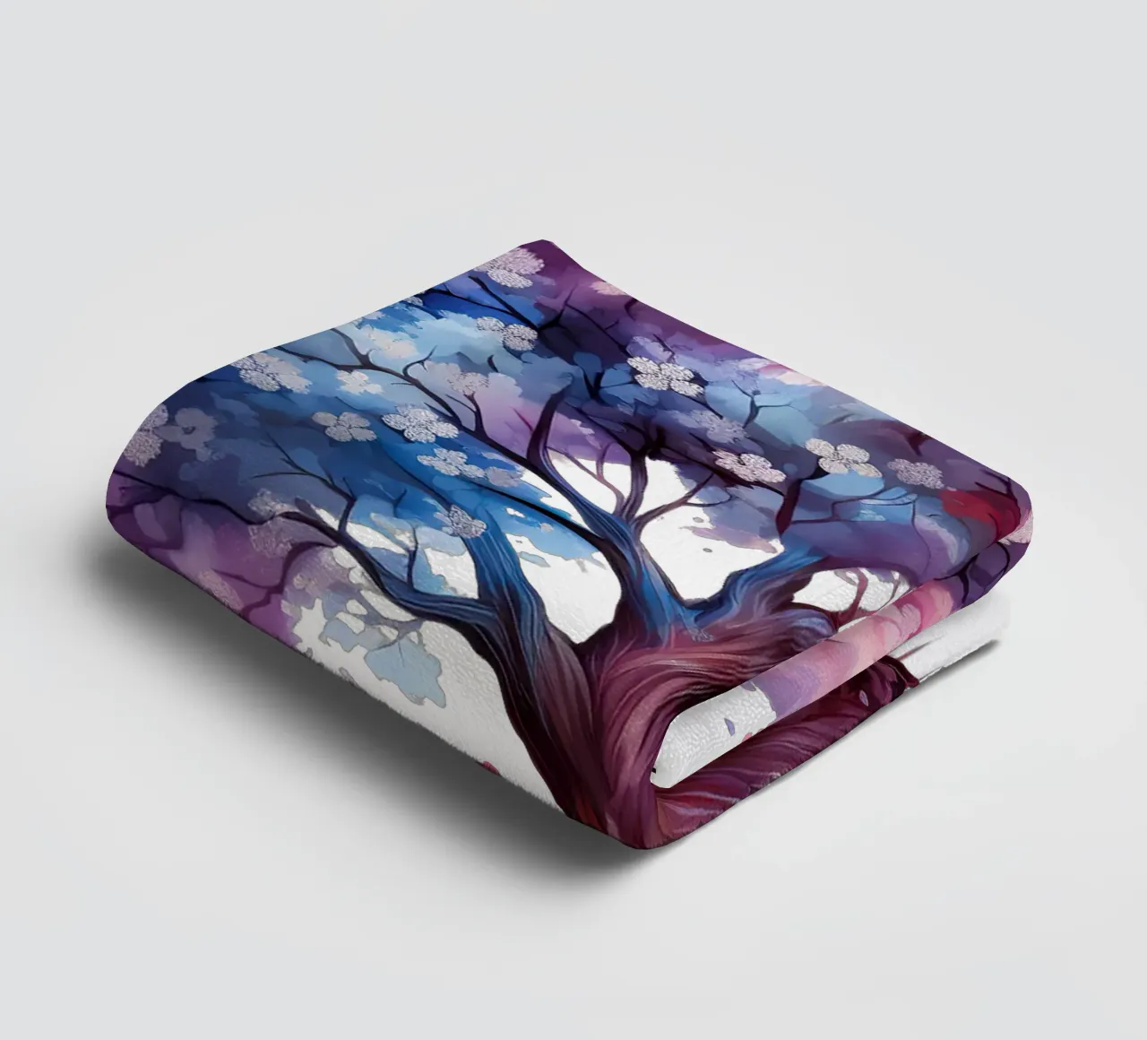 Albero della vita colorato asciugamano da bagno da Spiritual Touch