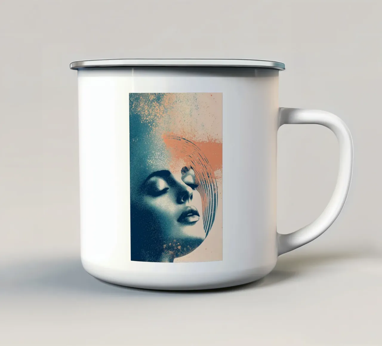 Dreamin' tazza in smalto da Synthaira