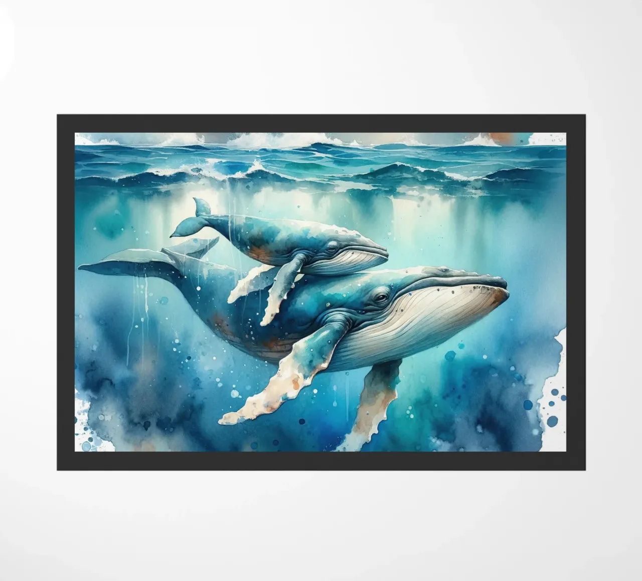L'abbraccio gentile dell'oceano zerbino da Chromatic Fusion Studio