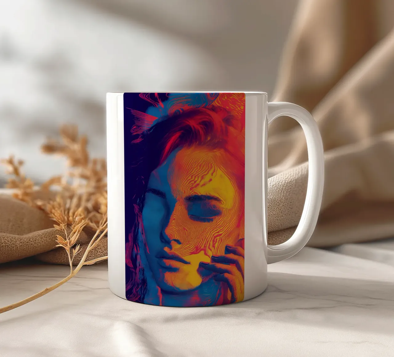 Dreamin' tazza in ceramica da Synthaira