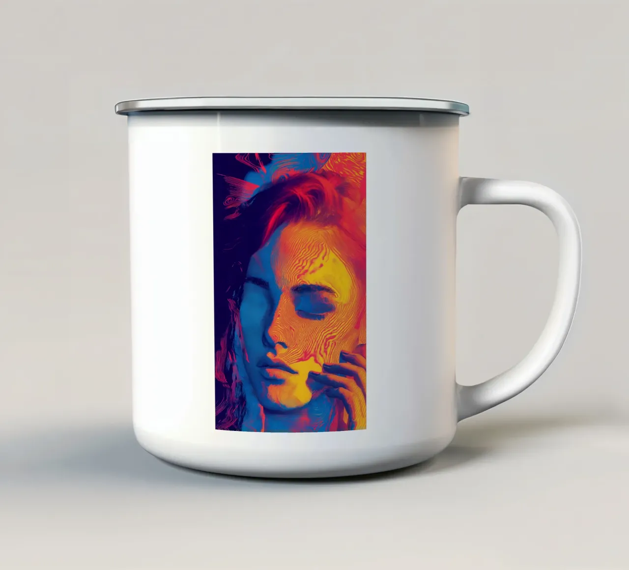 Dreamin' tazza in smalto da Synthaira