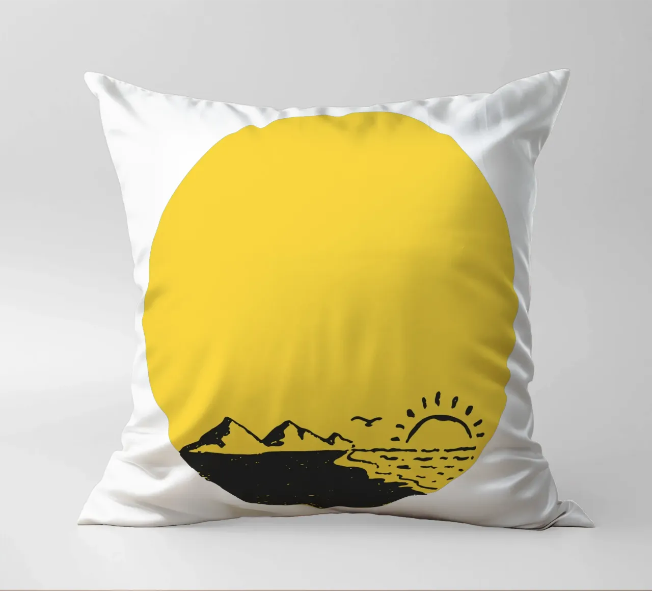 Tramonto in riva al mare cuscino da ArtDesign by KBK