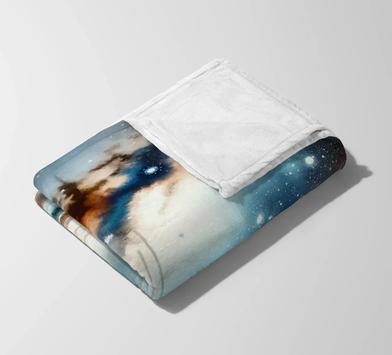 Notte stellata su acque tranquille coperta in pile da Chromatic Fusion Studio
